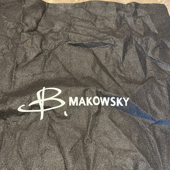 B Makowsky leather bag 17x13x4 - Picture 13 of 14